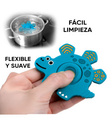 Masticador de silicón para bebés Palanca De Play Rosa Lila Úpale