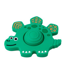 Masticador de silicón para bebés Dino Celeste Úpale