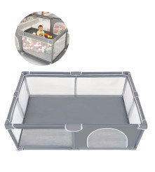 CORRAL PARA BEBE 150X150 GRIS UPALE