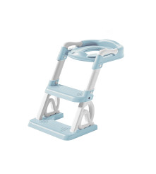 Escalera De Baño Y Bacenilla Para Bebé Rosa/Lila Úpale