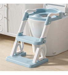 Escalera De Baño Y Bacenilla Para Bebé Rosa/Lila Úpale