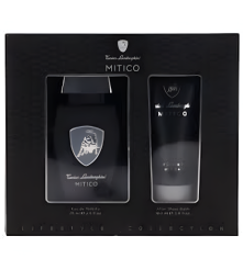 LAMBORGHINI SET EDT AQUA 75ML + AFTER SHAVE BALM 100ML