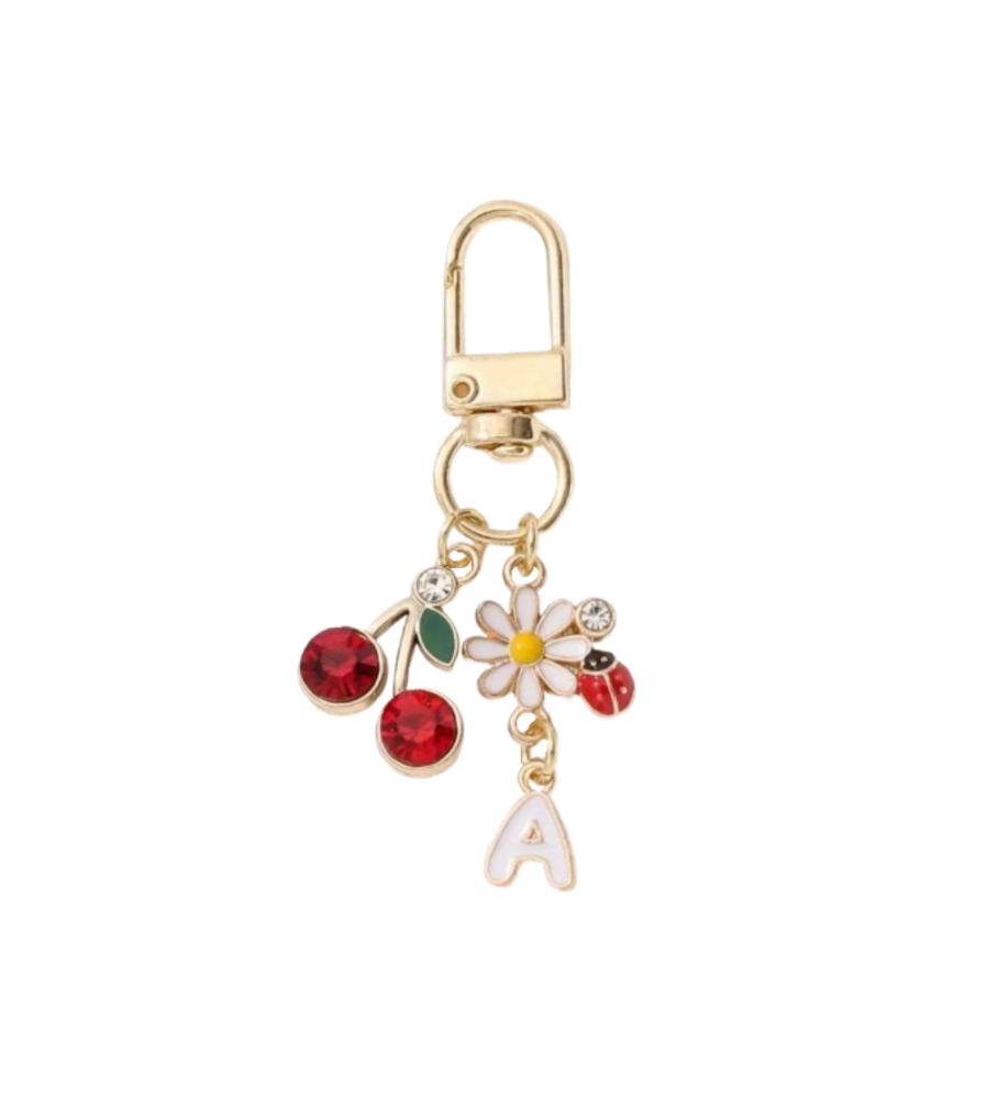 Llavero y Charm letra 