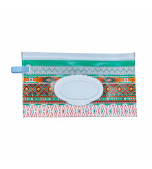Estuche Porta Pañito Úpale Rayas Rojas Celestes Blancas
