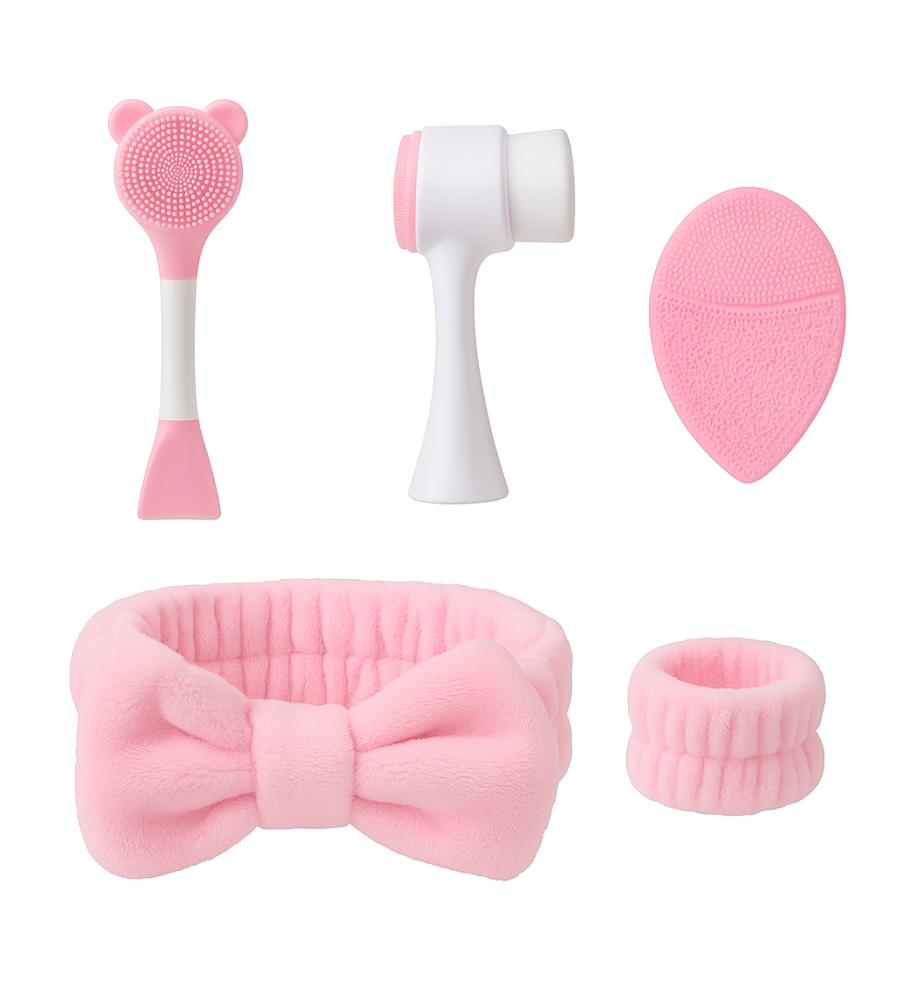 Set Spa de 6 Piezas Rose