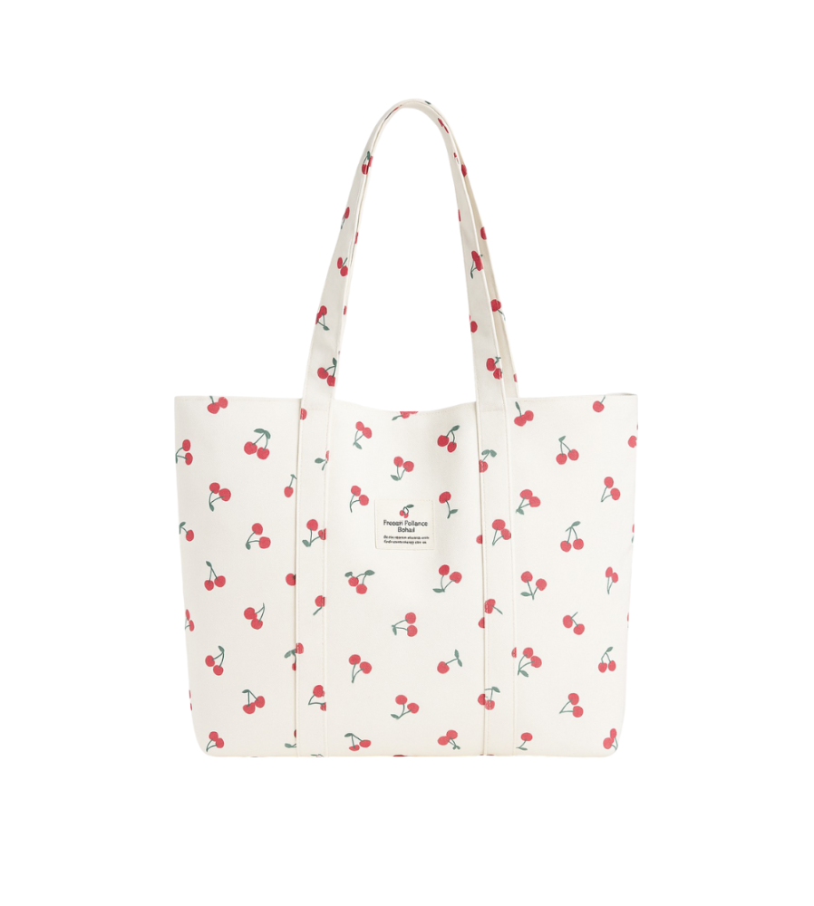 BOLSO TOTE BAG CHERRY BOLSO TOTE BAG CHERRY