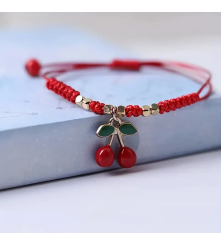 Bag Charm Cherry