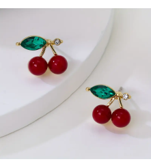 PULSERA AJUSTABLE CON DIJE DE CEREZA