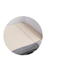 Colchón Impermeable Para Cuna Corral 104x70x9cm CARESTINO